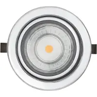 Nobile LED Möbeleinbauleuchte "N 5022 COB" 3,3W 930 (Warmweiß) Chrom schwenkbar