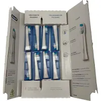 Procter & Gamble Oral-B Pulsonic Clean Aufsteckbürsten für Schallzahnbürsten, 8 Stück, Zahnbürstenaufsatz für Oral-B Schallzahnbürste,