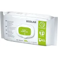 Ecolab Incidin OxyWipe NG XL Flächendesinfektionstücher 3114190 , 1 Packung = 50 Tücher, Maße: 25 x 37 cm