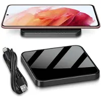 NAUCI Ladegerät Charger Wireless für Samsung Galaxy S26 S25 S24 S23 S22 Ladestation