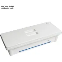 Schülke Instrumentenwanne 5 Ltr. kpl. mit Siebeinsatz und Deckel weiß