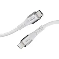 Ginza.se 7902002, 1,5 m, USB C, USB C/Lightning, Männlich, Männlich, Weiß