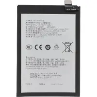 Clappio , BLP851 Austausch-Akku für Oppo A74 Kapazität 5000mAh, Schwarz