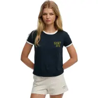 Superdry Athletic Essential Side Stripe Kurzarm-t-shirt