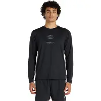 New Balance Herren Shirt Reflective Poly Long Sleeve T-Shirt