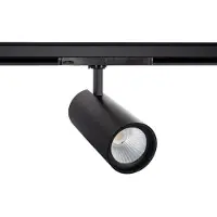 LEDKIA 3-Phasenstromschiene LED-Strahler 40W d'Angelo Schwarz 5000K Kaltweiß
