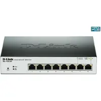 D-Link DGS-1100-08P, Managed, L2, Gigabit Ethernet (10/100/1000), Power over Ethernet (PoE)