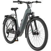 Fischer Fahrrad FISCHER E-Bike ATB TERRA 6.8I 711 43 ULTIMATE, Rahmenhöhe 43 cm, Akku 711 Wh, Mittelmotor, Kettenschlatung