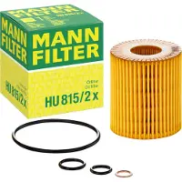 MANN-FILTER HU 815/2 x Ölfilter - für Pkw + Transporter