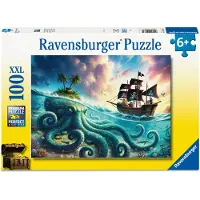 Ravensburger Puzzle Pirate Treasure 100 Teile