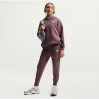 Nike G NSW CLUB FLC HR FTD PNT LBR BARELY GRAPE/BRIGHT CRIMSON-BL