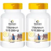 WARNKE Ubichinon Q10 200 mg Kapseln 2x 2x60 St