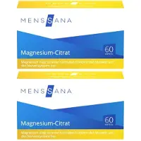 MensSana Magnesiumcitrat Kapseln 2x 2x60 St