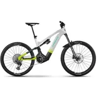 Haibike Hybe CF 11 High 2026 - sparkling white/splatter black/radiant green glänzend