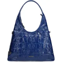 PICARD Leder Schultertasche Key Largo Shopper Royal blau