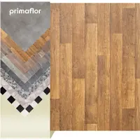 Primaflor PVC TRONTO - Eiche Modena - 2,00m x 4,50m - Meterware - Vinyl-Boden in Holzoptik, Dielen für Küche, Wohn- und Badezimmer, Hochwertige Auslegware, Anti-Rutsch Oberfläche
