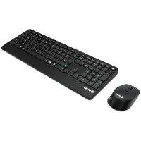 Wortmann AG Desktop 4000 Wireless AES [DE] USB black Copilot Tastatur+Maus, QWERTZ, 105 Tasten,