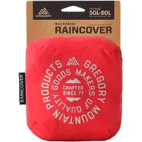 Gregory Regenschutz Raincover 50-80L Beaming Red
