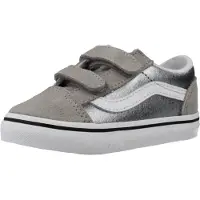 Vans kinderschuhe Old Skool V METALLIC SILVER kind