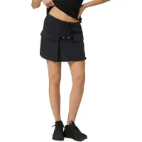 Super.natural W Cargo BIO Skirt jet black (872) L