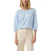 s.Oliver Klassische Bluse mit Streifen Muster