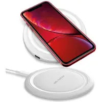 NAUCI QI Wireless Ladegerät für Apple iPhone SE 2022 2020 Induktive Ladestation 15W