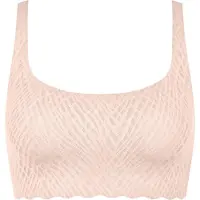 Sloggi Bustier "ZERO Feel Bliss" mit herausnehmbaren, atmungsaktiven Pads und Stretch-Spitze