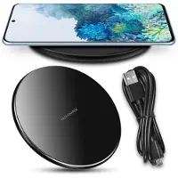 NAUCI Wireless Ladegerät für Samsung Galaxy S25 Plus Ultra FE Fast Charger Ladestation
