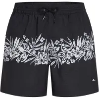 O'Neill UNI Flower 16" Swimshorts black tropical stripe (29037) L