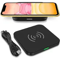 NAUCI QI Wireless Ladegerät für Apple iPhone 11/11 Pro Max/ XS/ XS Max/ XR Ladestation