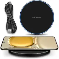 UC-Express QI Wireless Ladestation für Huawei P50 Pro / Plus Induktiver Charger Ladegerät
