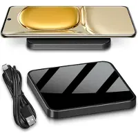 NAUCI Kabelloser Qi Charger 15W Wireless Laden Huawei P60 P50 P40 P30 Ladestation