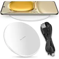 NAUCI Wireless QI Charger 15W Huawei P50 P40 P30 Pro Plus Induktive Schnellladestation