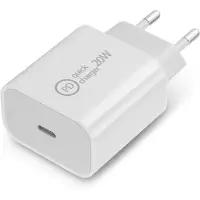 NAUCI Ladegerät PD 20W Schnellladegerät Netzteil USB Typ C Power Charger Lade Adapter