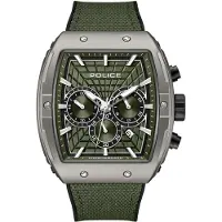 Police PEWGQ0093401 Herrenuhr Quarz Chronograph Coswig Grün