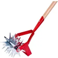 Proregal Grubber Yardworks CU-904 4 Messer Holzgriff 120 cm