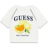 GUESS T-Shirt J6GI08 K8HM4 Weiß Regular Fit 164