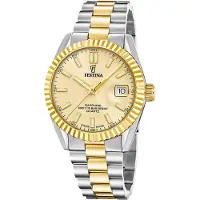 Festina F20085/A Herrenuhr Zweifarbig mit Saphirglas