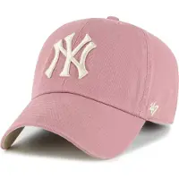 47 Brand Ballpark Cap - Clean Up New York Yankees Mauve Rose