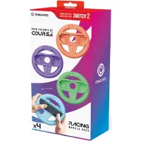 Oniverse Nsw2 Pack Of 4 Racing Wheel Controller Holders