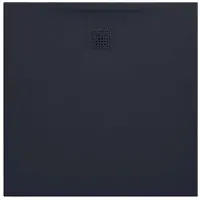 Laufen Duschwanne PRO quadrat. Abl seitl 900x900x30mm anthr