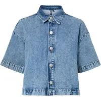 Pieces Pcsky A-silhouette Jeanshemd | Blau | XS