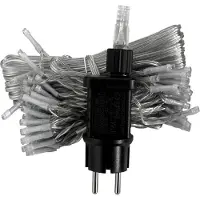 Mojawo 96er LED-Lichterkette Weihnachtsbeleuchtung warmweiß