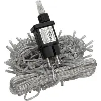 Mojawo 200'er LED Lichterkette Innen und Außen warmweiß