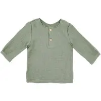Maximo Musselin-Shirt langarm, gruen, 86