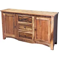 Massivart Sideboard 150 cm Akazie massiv lackiert montiert - ACANO