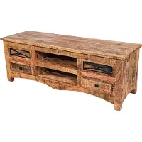 Massivart TV - Lowboard Akazie massiv lackiert montiert 140 cm - ACANO