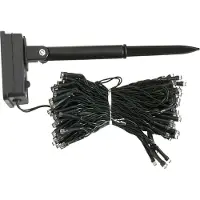 Mojawo 150er LED Solar Lichterkette Weihnachtsbeleuchtung Aussen warmweiß