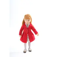 Hape teenagerpuppe mit Schuluniform 23 cm