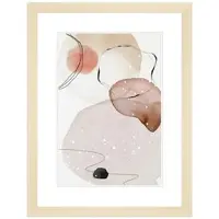 WANDStyle Bilderrahmen H430 aus Massivholz in Natur 40 x 60 cm im Stil Klassisch